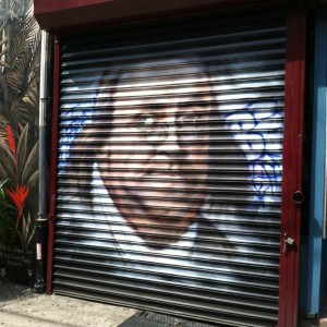 Ben Franklin garage door